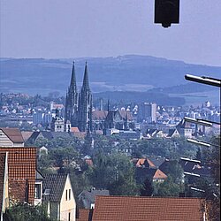 Regensburg v Ziegetsberg m roter Ampel