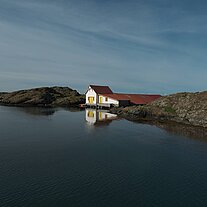 Haus am Meer in Kvitsoy