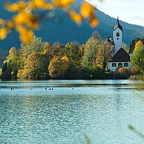 Kirche von Oberried am Weißensee