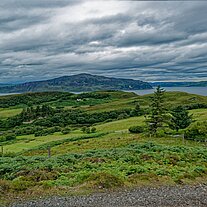 einsame Häuschen auf Raasay