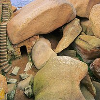 Treppen in den Steinen