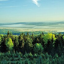Blick vom schwarzen Berg