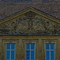 Neues Schloss Uhyst Giebel