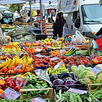 Obst und Gemüse in Hülle und Fülle