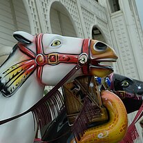 Kirmespferde am Brighton Peer