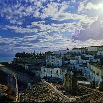 Mte. San Angelo Meerblick