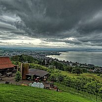 Blick auf Rorschach bis Horn