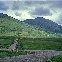 Highland Weg nach Cranstackie