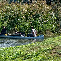Fischer auf Spreekanal