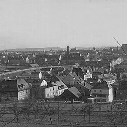 50er Jahre undatiert StadtamHof vom Dreifaltigkeitsberg