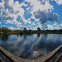 Pano Aussichtspunkt am Angelbecksteich