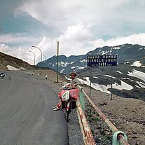 Timmelsjoch Passhöhe ich