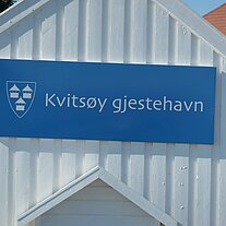 Inschrift Kvitsoy Geisterhafen
