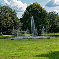 Springbrunnen Vogelpark Walsrode