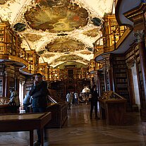 in der Stiftsbibliothek