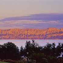 Isola Tavolara im Abendlicht