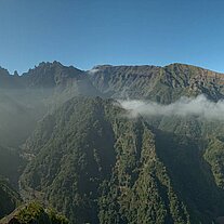 Panorama Balcoes Pico Arieiro und Pico Ruivo