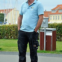 Hafenmeister hat alles im Blick